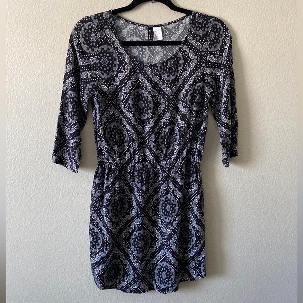 ❤️❤️Divided H&M Print Dress w pockets! Viscose Soft!